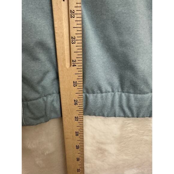 T by Talbots UPF 50+ Blue Sweat Shirt XL Zip Pockets Activewear - Picture 8 of 8